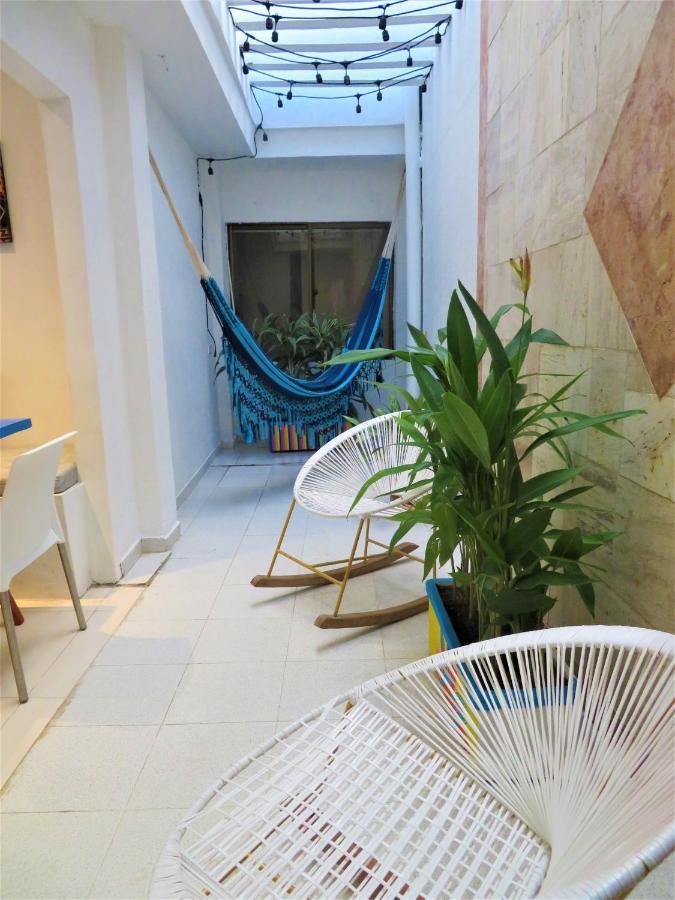 San Jacinto Hostel Cartagena Bagian luar foto